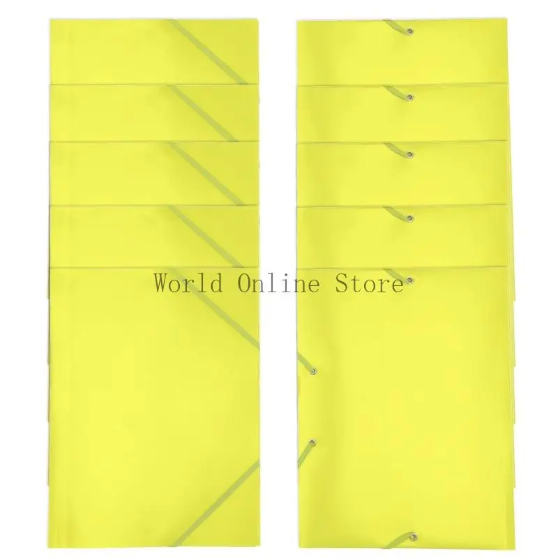 10 Pcs School Postal Folder File Folder File Organiser Portfolios Folder Document Folder for School Office 87HC