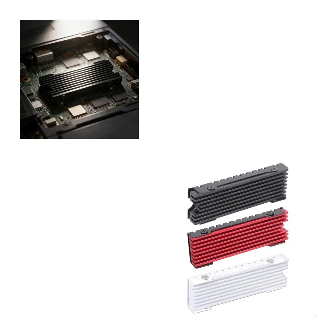 462E Thin M.2 2280 Drive Heatsink PCIe Cooling Radiator Hard Disk Heat Sink Enhances Cooling Hard Drive Heatsinks