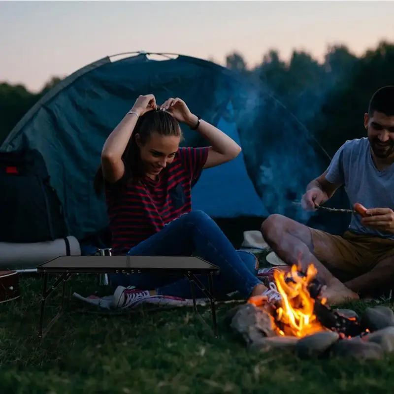 Small Camping Table Portable Folding Table Camping Table Stable Support Picnic Tables For Versatile Outdoor Use