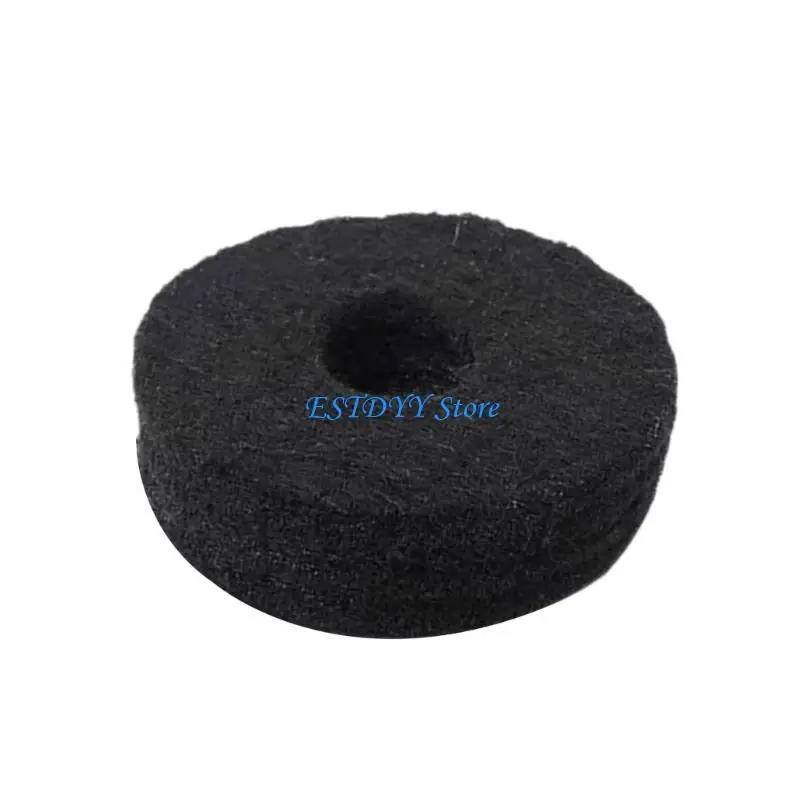 

G6DE Cymbal Stand 38mm Felt Washer Pads Drum Sleeve Cymbal Sleeve for Shelf Drum Kits