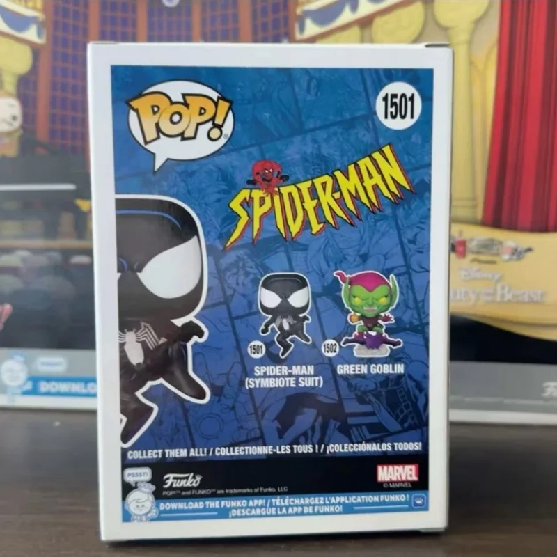 Marvel SpiderMan Green Goblin Sculpture Doll Vinyl Q Version Decor Ornaments Toys Funko Pop Limited Edition Figure Collect Toy - Image 7