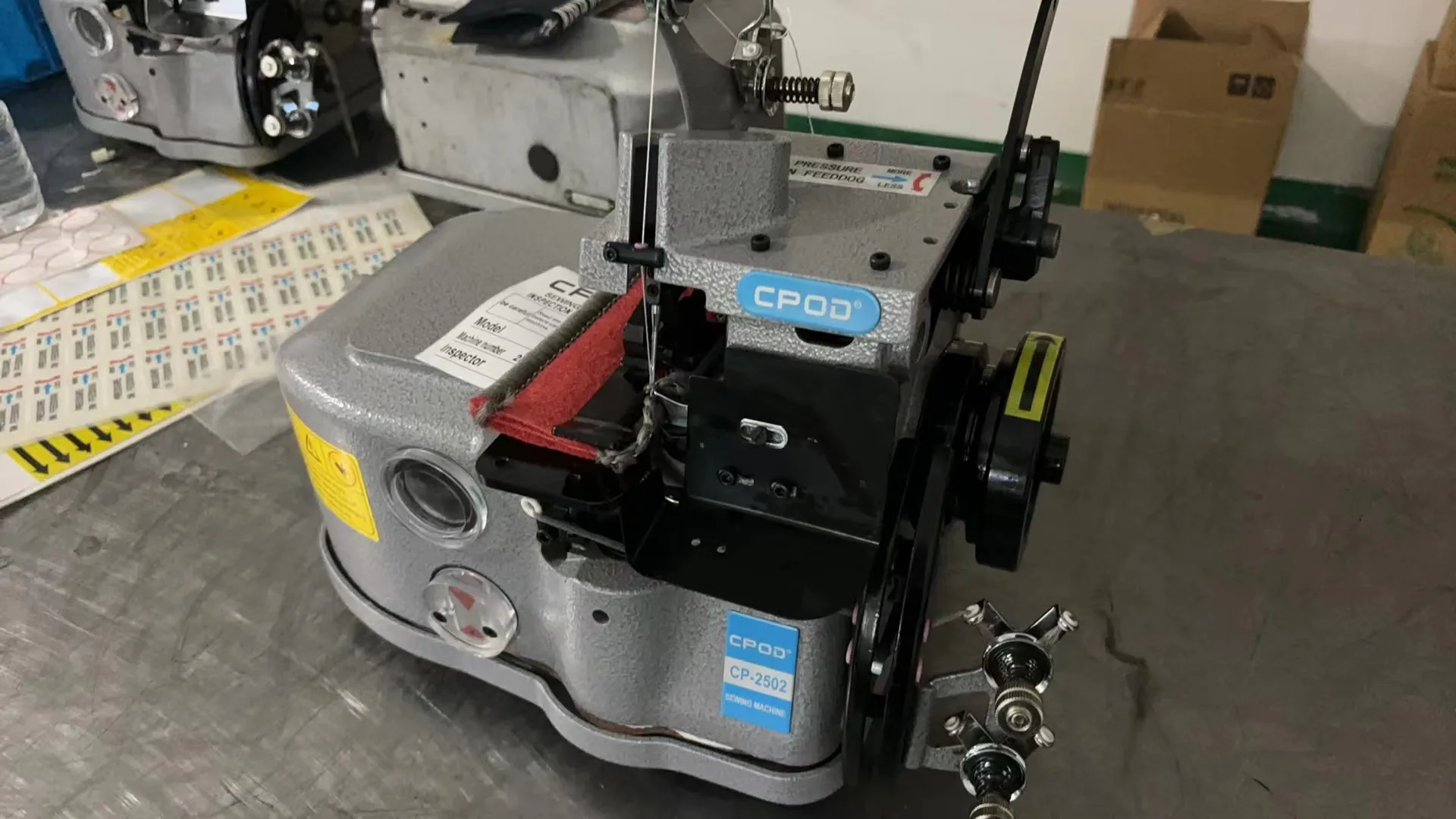 CP-2502 Hot Sale Industrial  Carpet Thick Material Overlock Sewing Machine