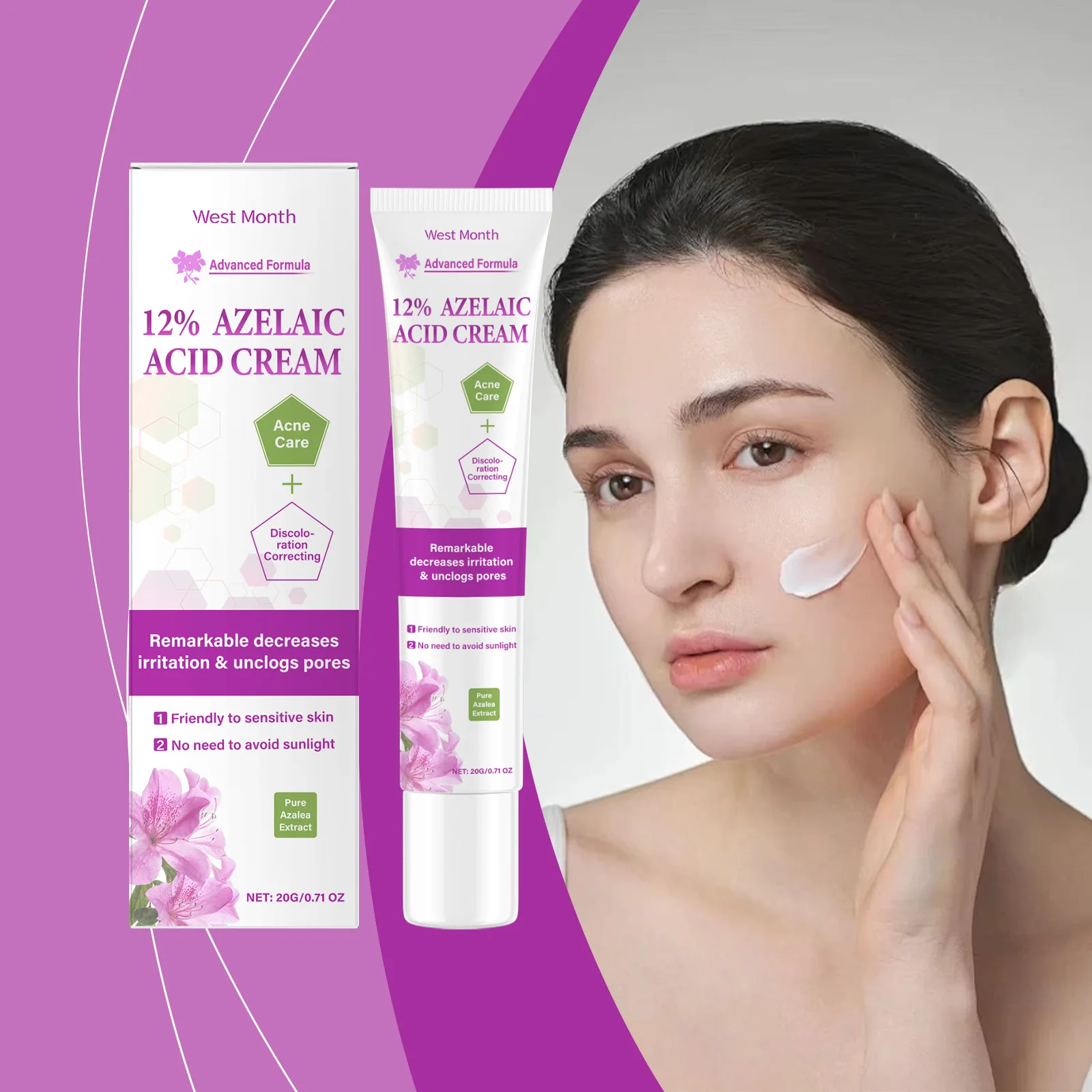 

Anti-Aging Fade Fine Lines Moisturizing Whitening Repair Skin Firming Moisturizing Cream Moisturizes Dry Skin