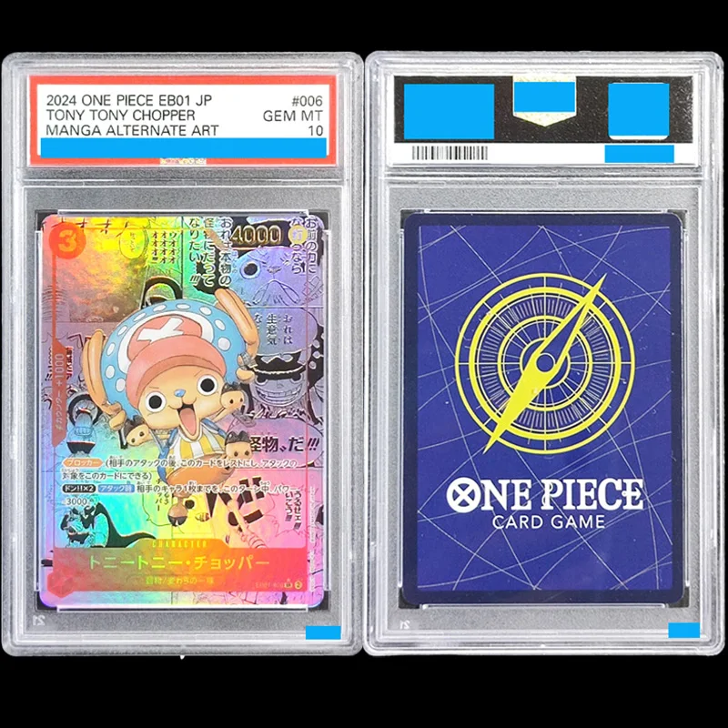 2024 One Piece Eb01-Extra Booster -Gedenkkollektion- # 006 Tony Tony Chopper Manga Alternative Grafik Grading 10 Sammelkarte