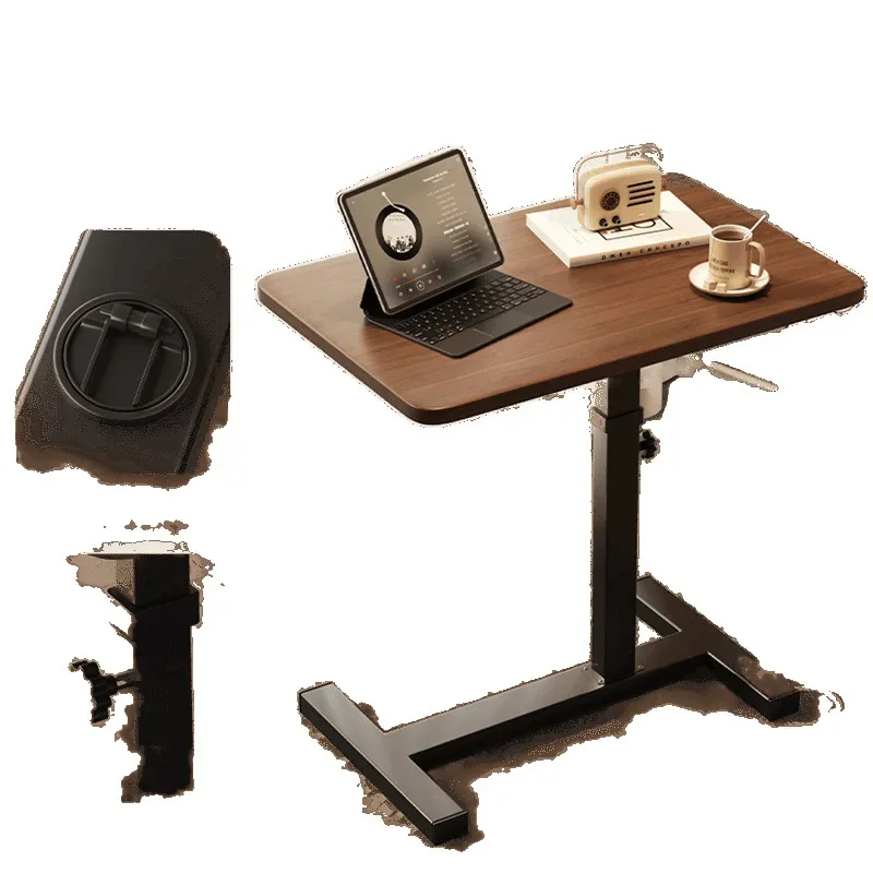 

Foldable notebook light luxury computer desk, bedside table flip book