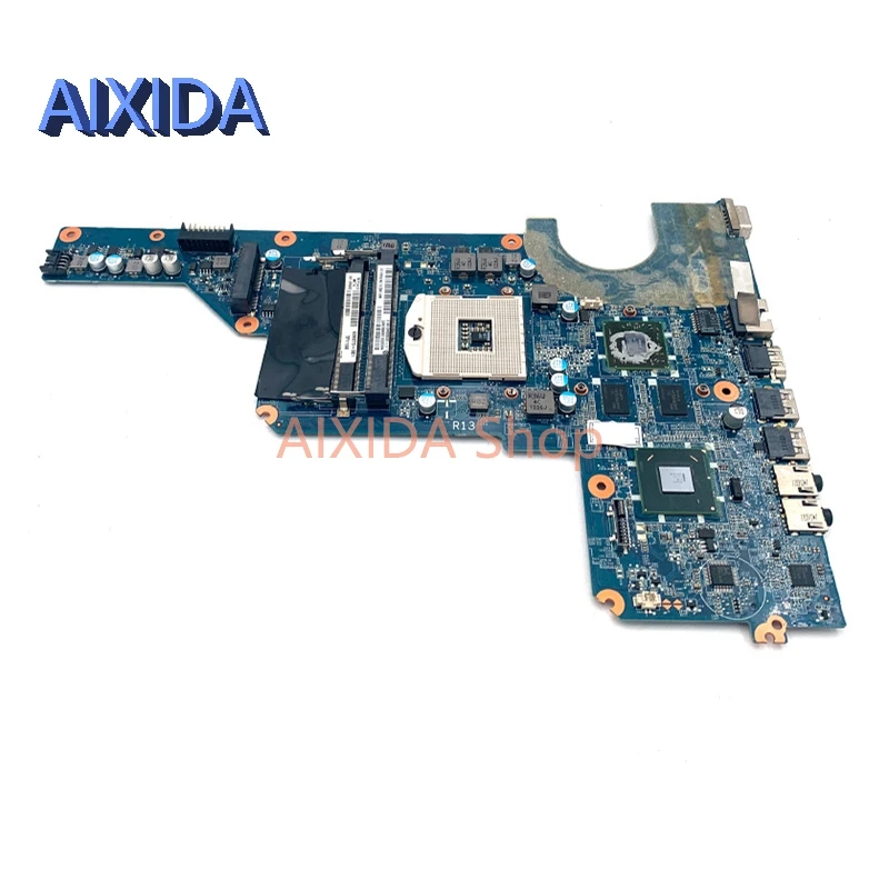 AIXIDA DA0R13MB6E0 636375-001 650199-001 For HP Pavilion G4 G6 G7 Laptop Motherboard HM65 DDR3 HD6470 GPU Mainboard full tested