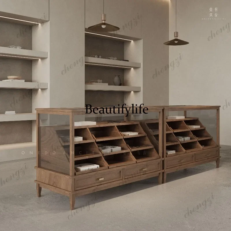 R Exhibition Hall, Sample Glass Table Display Cabinet Museum Exhibition Hall, Jewelry Store Clothing Nakajima