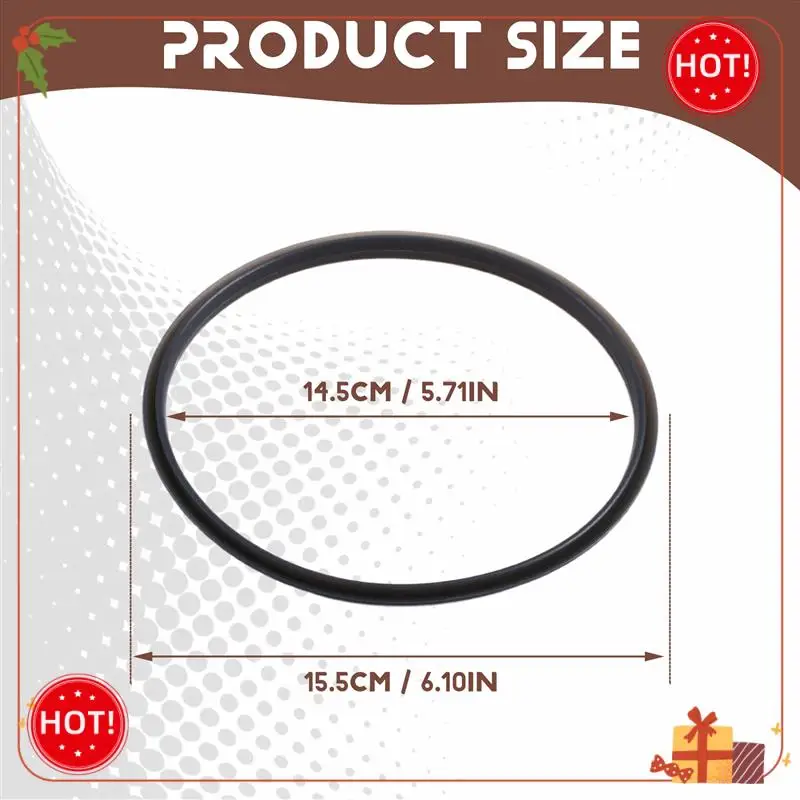 ABLE-anneau d'étanchéité de couvercle de casserole pour Monsieur Cuisine Plus mélangeurs accessoires outil de Cuisine anneaux de protection joints d'étanchéité remplacement