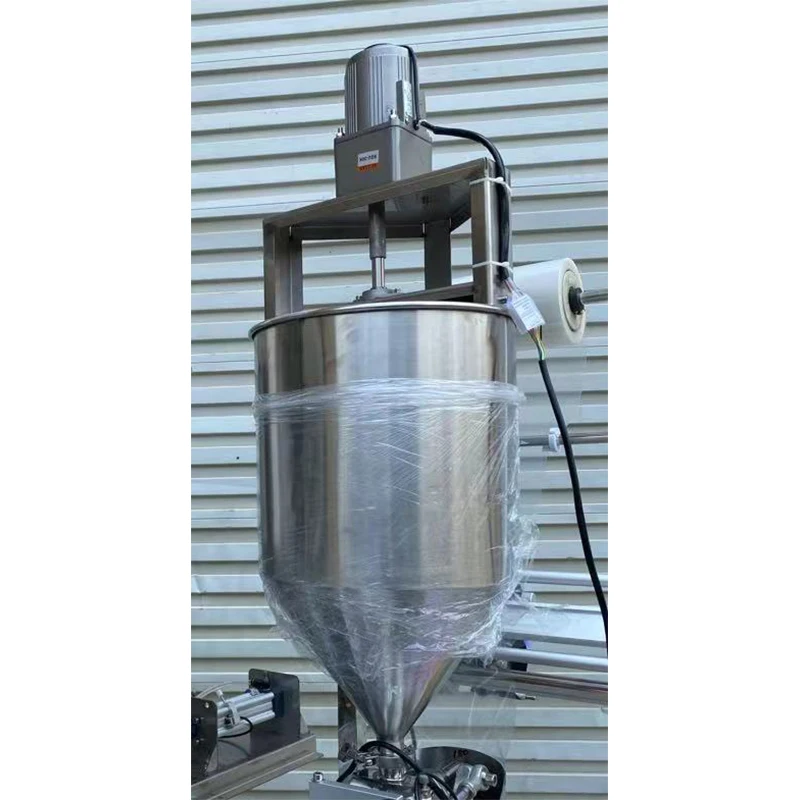 آلة تعبئة الكيس الأوتوماتيكية FYL-500 لزبدة الفول السوداني وصلصة الفلفل الحار ومعجون الطماطم والشامبو والكريمة والمنتجات السائلة