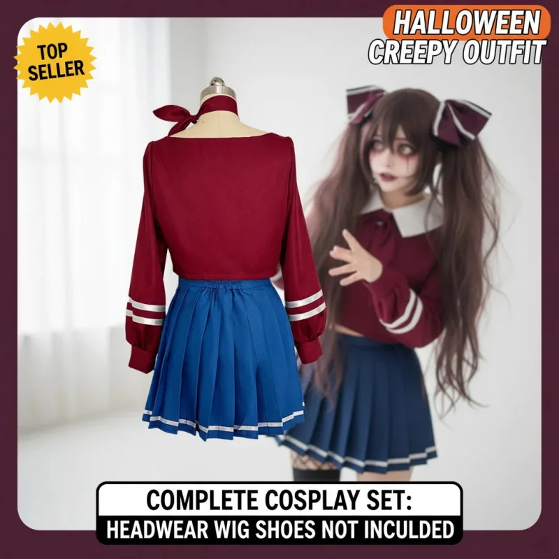 

☎TDA Project Sekai Asahina Mafuyu Cosplay Costume Wig Set for Women Girls Halloween Party Uniform☎
