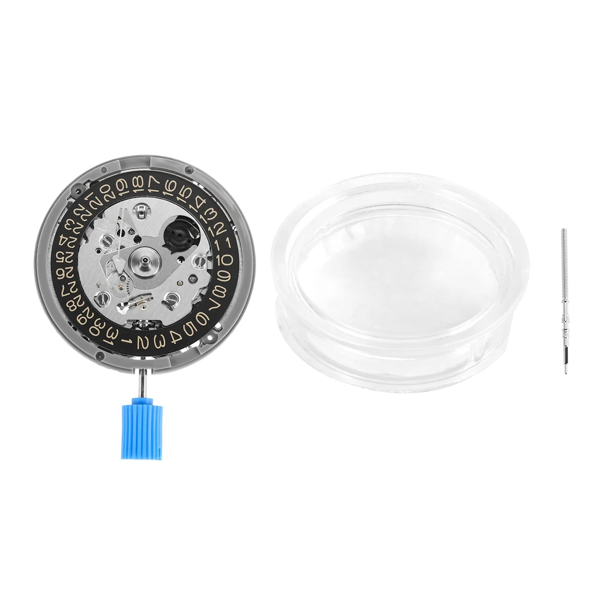 

Механические часы с механизмом 24 Драгоценности NH35 для SEIKO Japan NH35A автоматический механизм золотистого цвета 3,8 часов