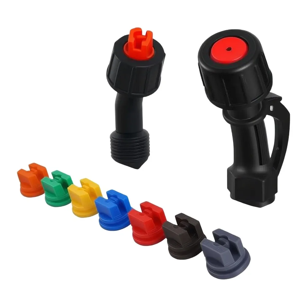 10pcs Garden Farm Sprayer For Nozzles ABS Compatible with Knapsack Handheld Sprayers Fan Hollow Cone Spray Options
