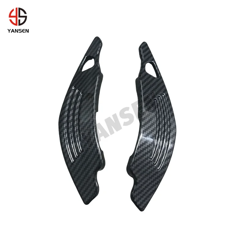 Car Interior Accessories ABS Carbon Fiber Steering Wheel Paddle Shift For Lexus IS250 300 350 350C 2006-2012