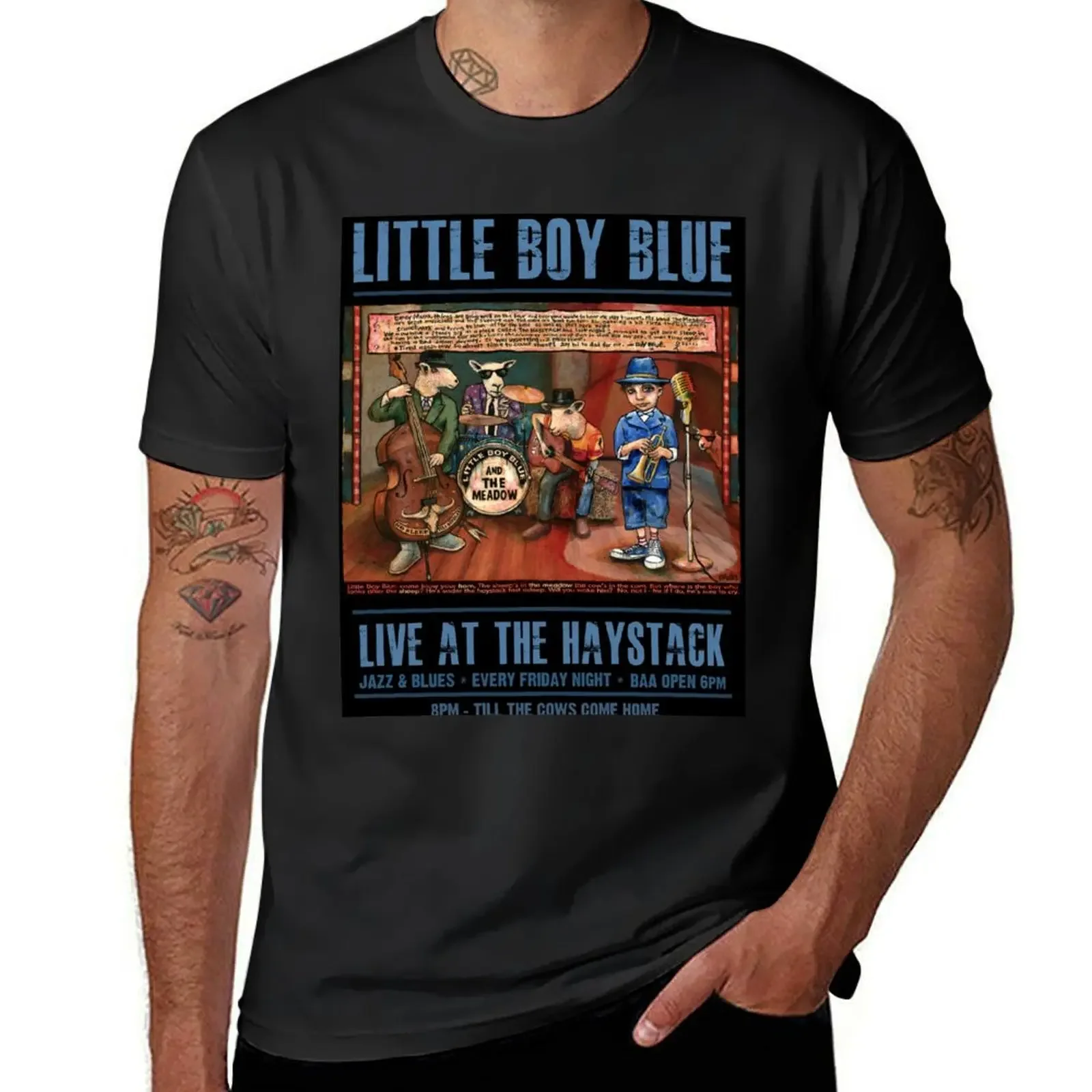 

Little Boy Blue T-Shirt luxury t-shirt tees anime sweat men t shirts high quality