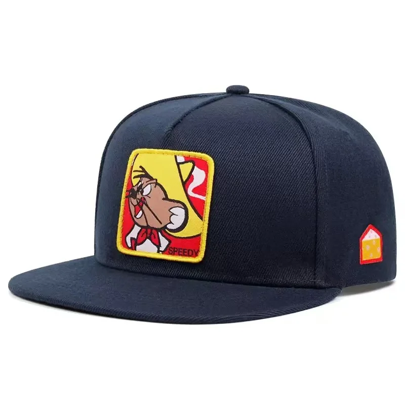 2025 الإبداعية الكرتون جديد قبعة بيسبول سرعة ماوس حافة مسطحة قبعة الرجال الشارع الهيب هوب قبعة المرأة اليومية التنقل ظلة قبعة