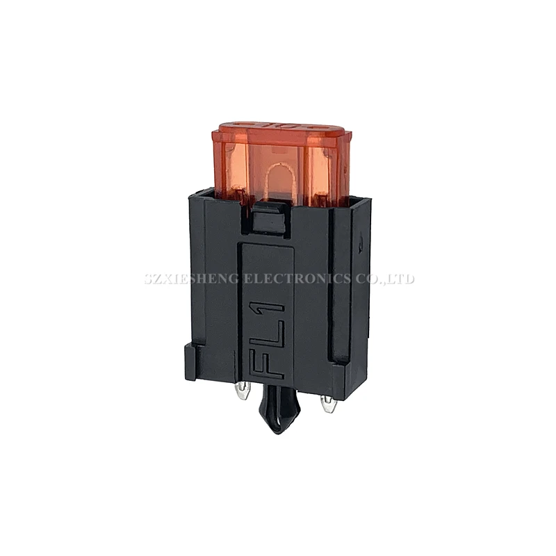 5PCS Mini FL1 Automotive Fuse Holder 178.6764.0001 30A32V PCB Panel Mounting High Temperature Resistance Mini Blade Fuse Holder