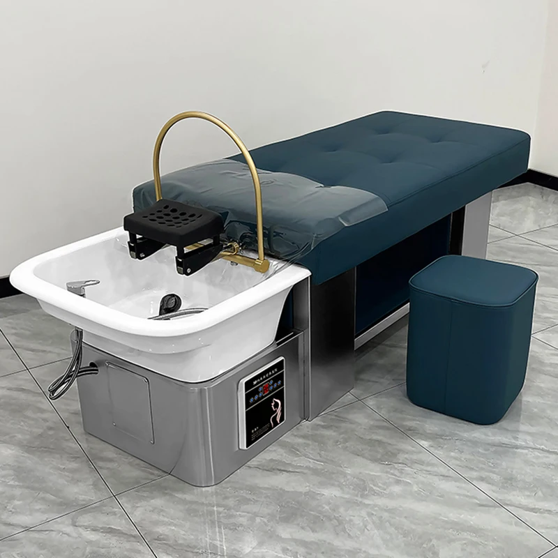 Hair Salon Chair Spa Machine Shampoo Bed Reclining Luxury Hairdressing Washbasin Styling Chairs For Living Room Thai Massage