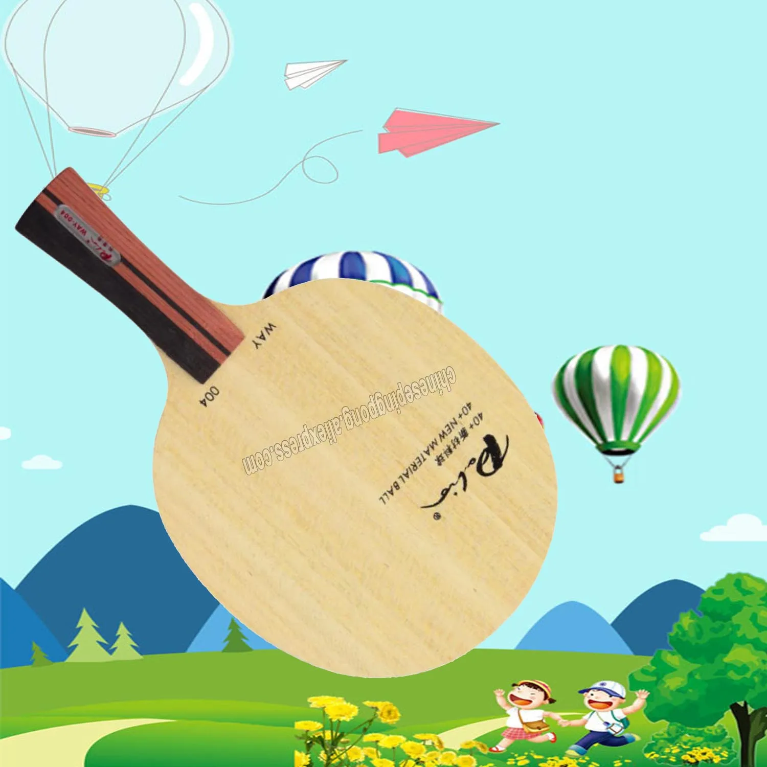 

Palio way004 way 004 table tennis blade pure wood for 40+ new material table tennis racket sports racquet sports way4