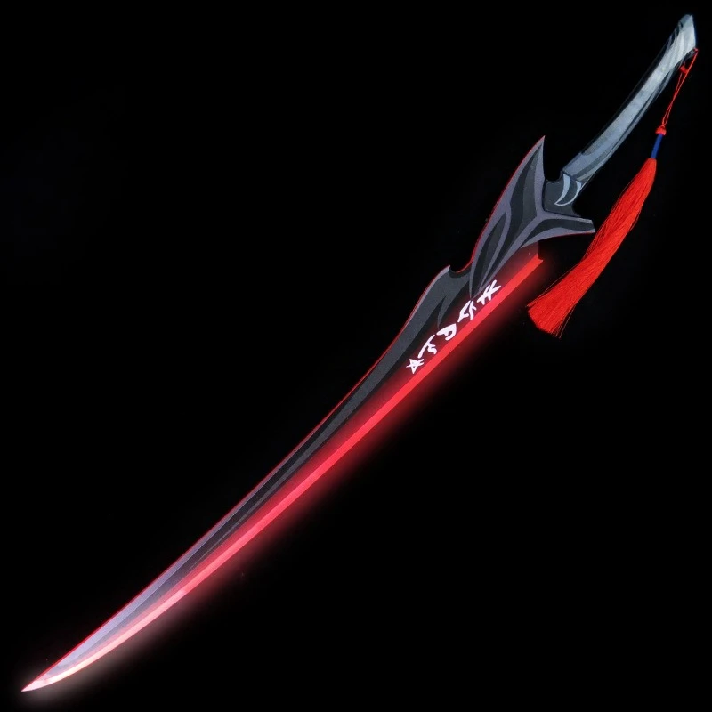 105 ซม.Azakana ดาบเกมอุปกรณ์ต่อพ่วง Unforgotten Yone อาวุธไม้ไผ่คอสเพลย์เดสก์ท็อปเครื่องประดับ Artifact คอลเลกชันของขวัญ