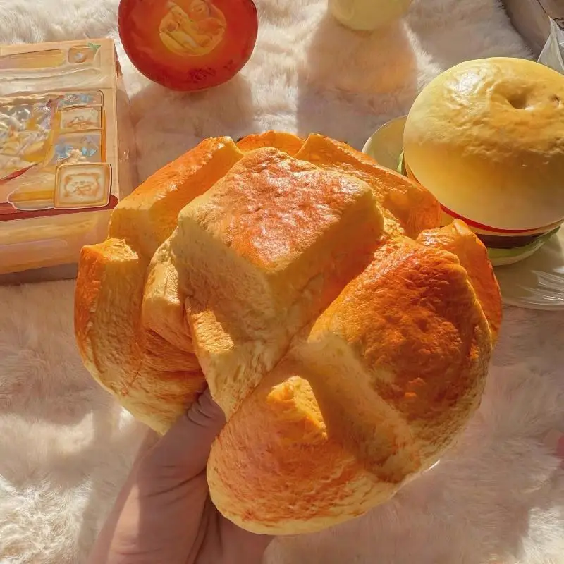 Simulated Bread  Fidget Toy Soft Slow Rising Squeeze Toy for Stress Relief Home Decor Teen Birthday Gift
