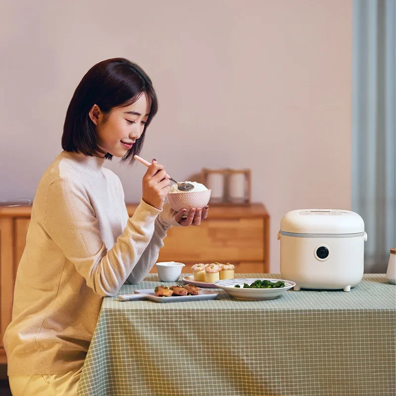 Little Bear Rice Cooker 2-3 Person Small Household 2-liter Mini Smart Rice Cooker Official Flagship Store Authentic