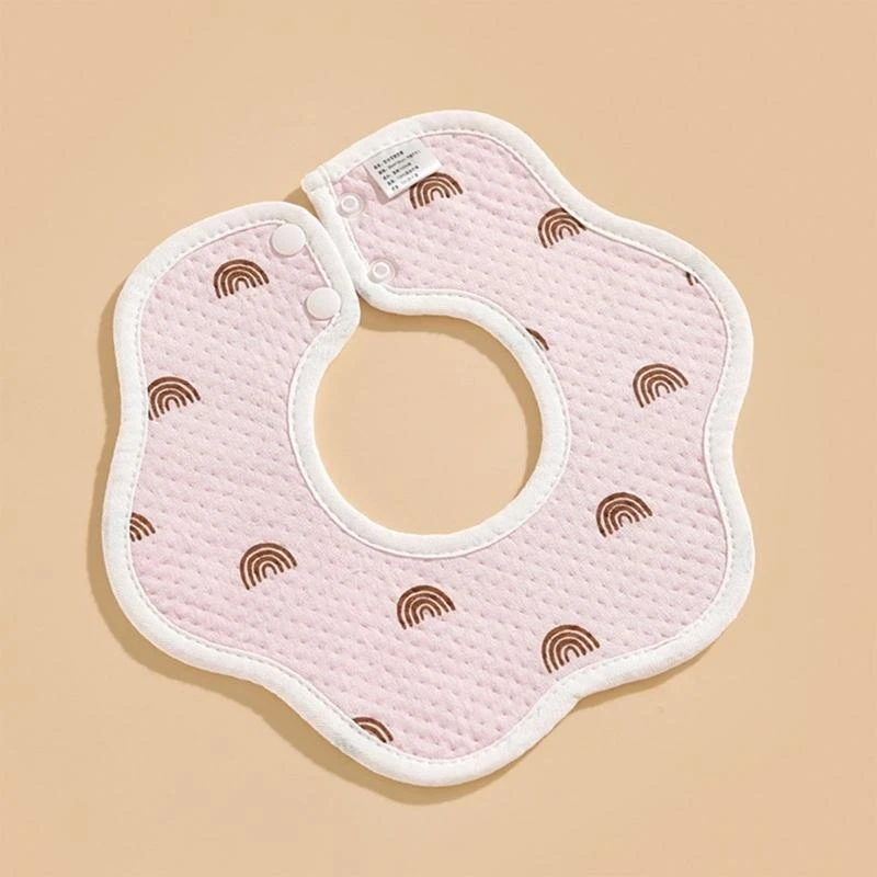 J15U مرايل أطفال قطن مرايل أطفال حديثي الولادة للتسنين واللعاب مرايل أطفال للجنسين للأطفال الصغار مرايل أطفال ناعمة وماصة