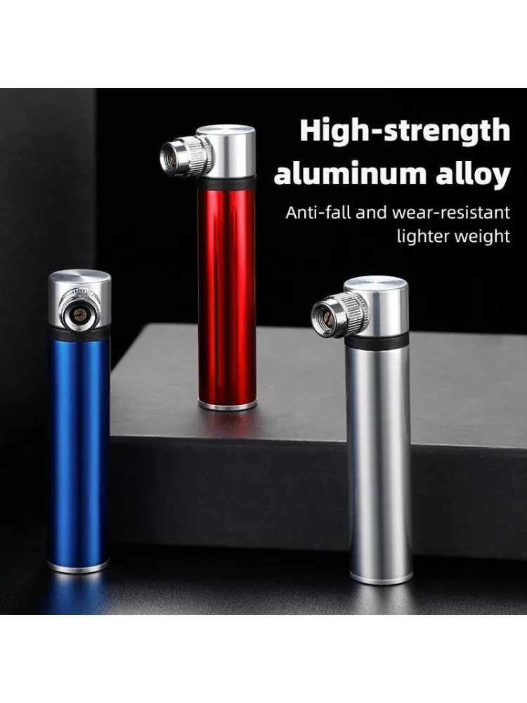 AliExpress NPY Anerte Bicycle Aluminum Alloy Mini Portable American And French Mouth Universal Mountain Road Bike Basketball Handheld Air Pump