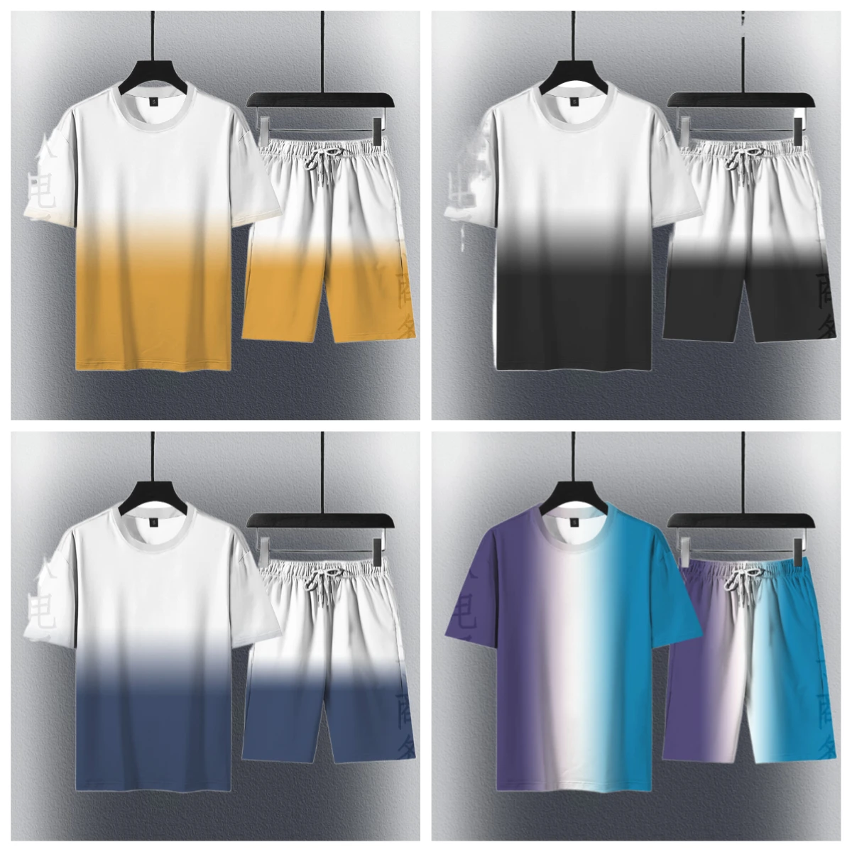 

2025 Summer Men's and Women's Suits Casual Fashion Loose Comfort Loose Breathable Stripes K Big Brand Luxury Trend Printing