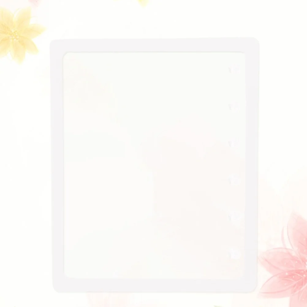 

1Pcs Silicone Molds for Resin Craft Making A7 Size Transparent Notebook Mold Easy to Use Flexible DIY Casting Molds