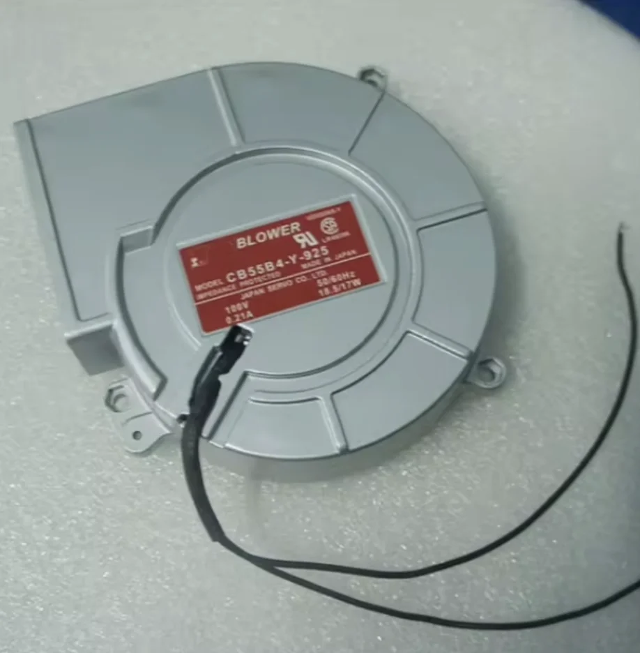 

Centrifugal Blower CB55B4-Y-925 100V 0.21A 18.5/17W