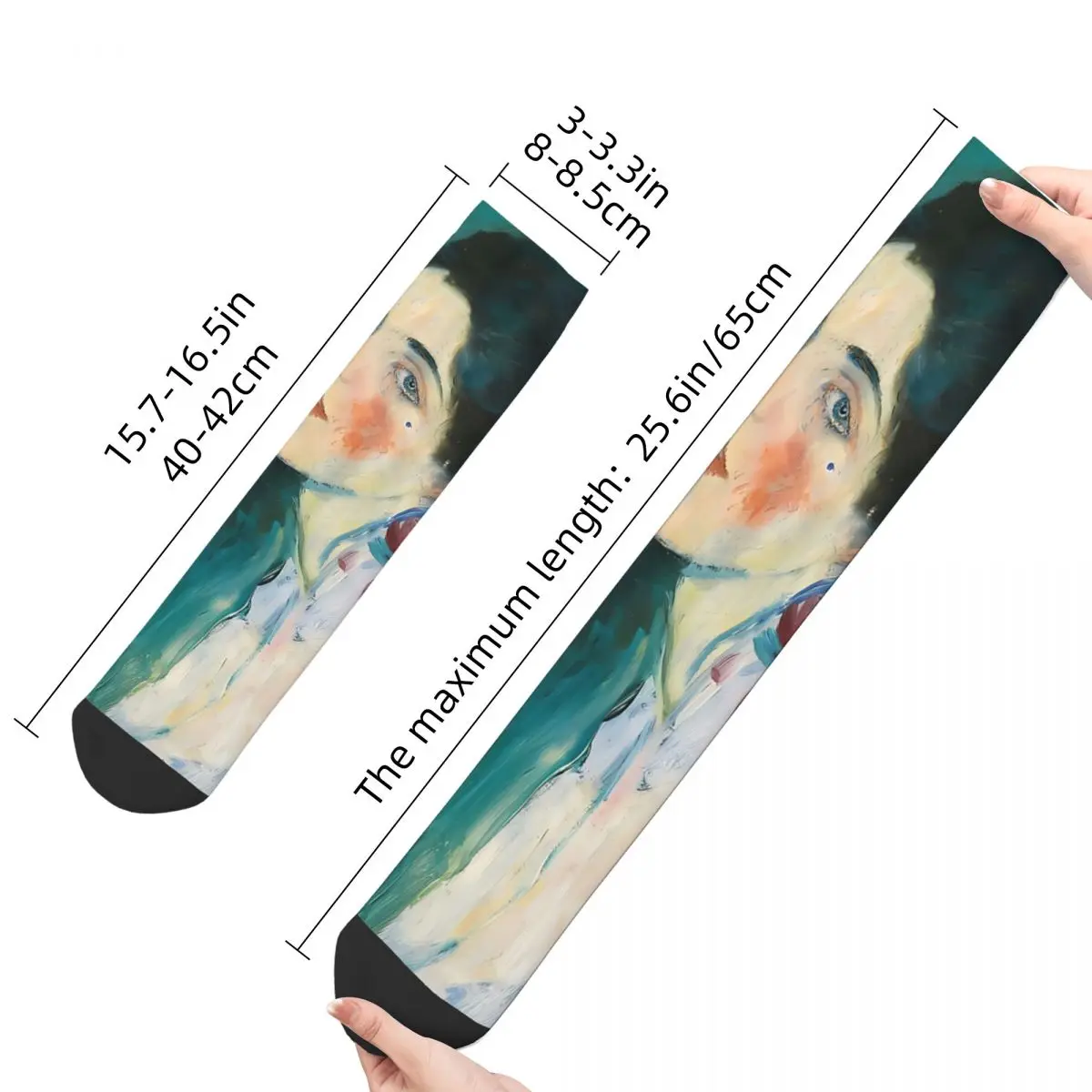 Retro Women Crazy Men's Socks Gustav Klimt Patting Art Unisex Harajuku Seamless Printed Happy Novelty Crew Sock Boys Gift