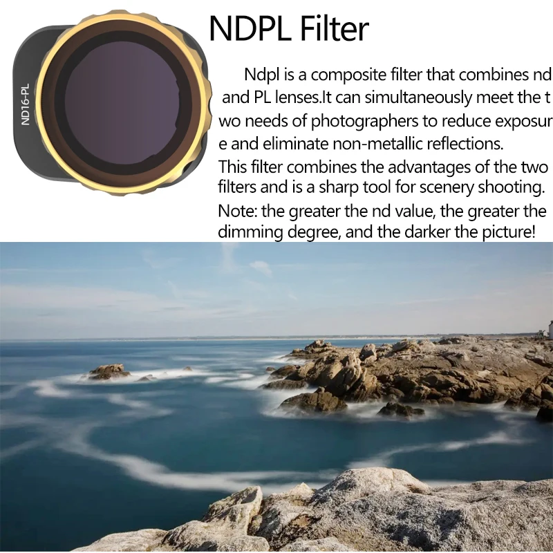 Drone Filter For DJI Mini 3 Pro Camera Lens Filters Kit MCUV CPL Polarizer ND NDPL STAR NIGHT Optical Glass Drone Accessories