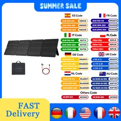 ALLPOWERS Portable Solar Panel 60W 100W 200W with Solar Output Waterproof IP68 Solar Charger for RV Laptops Camp