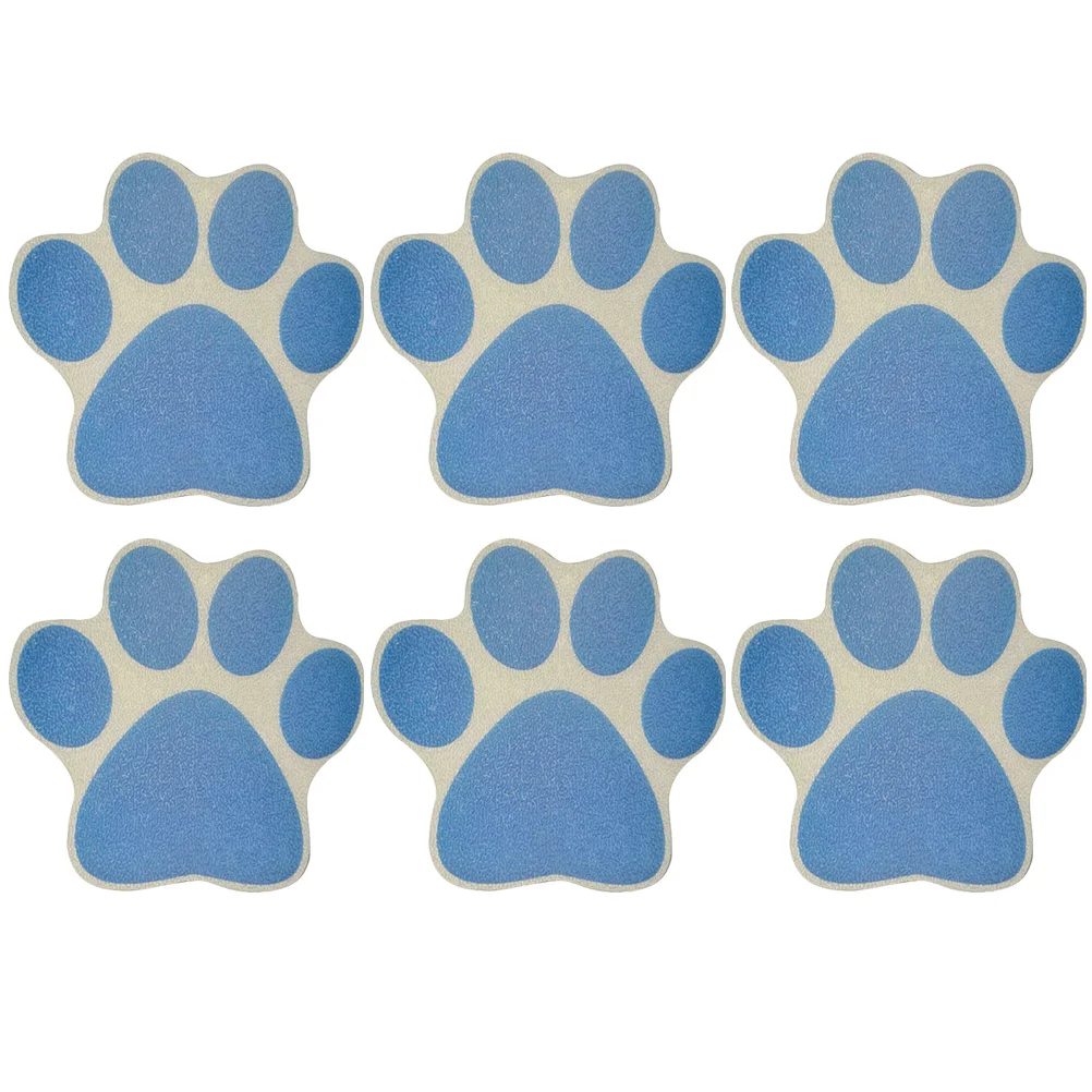 

6Pcs Kids Waterproof Bathtub Stickers Cartoon Design Non-Slip Tub Tape Shower Strips Bathroom Safety Decals Adhesive