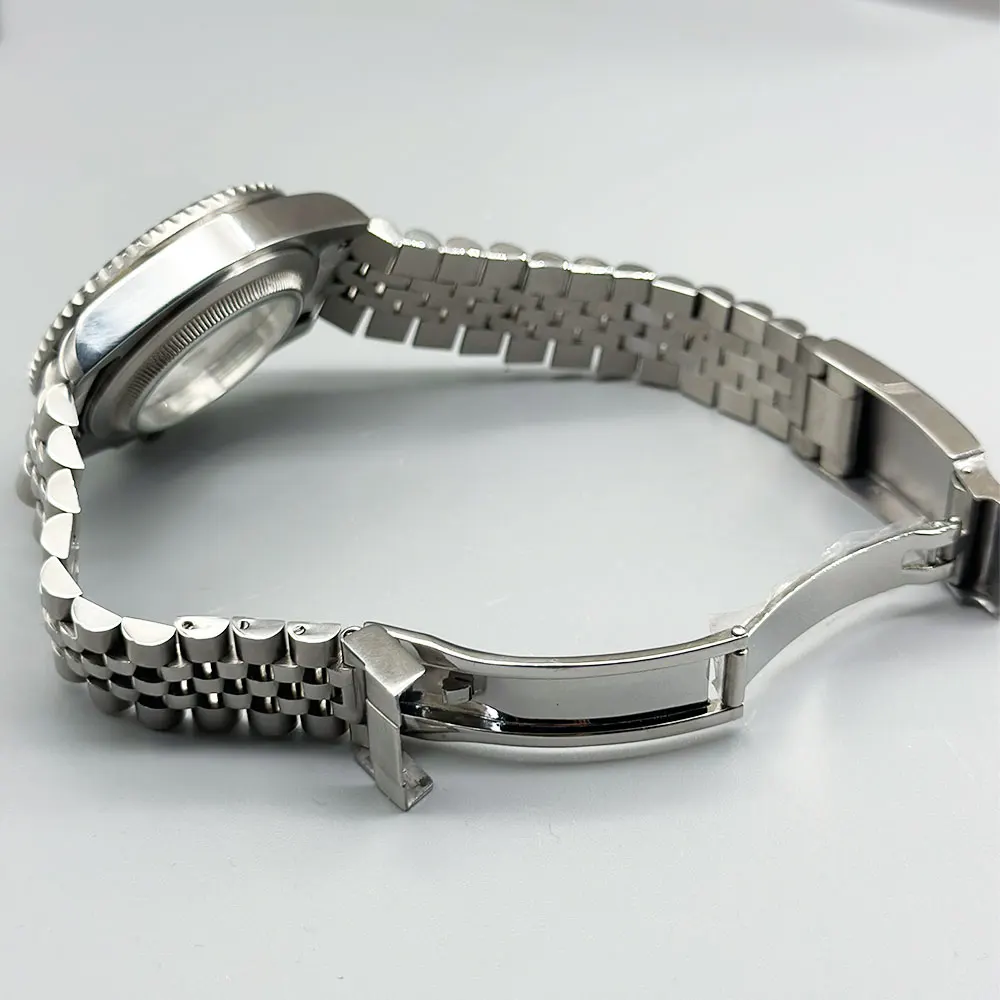 طقم ساعة وإسورة من الكريستال الياقوتي ، سايكو 35 ، NH36 ، إيتا ، Miyota ، الحركة من من من من من ، 40 ، 20