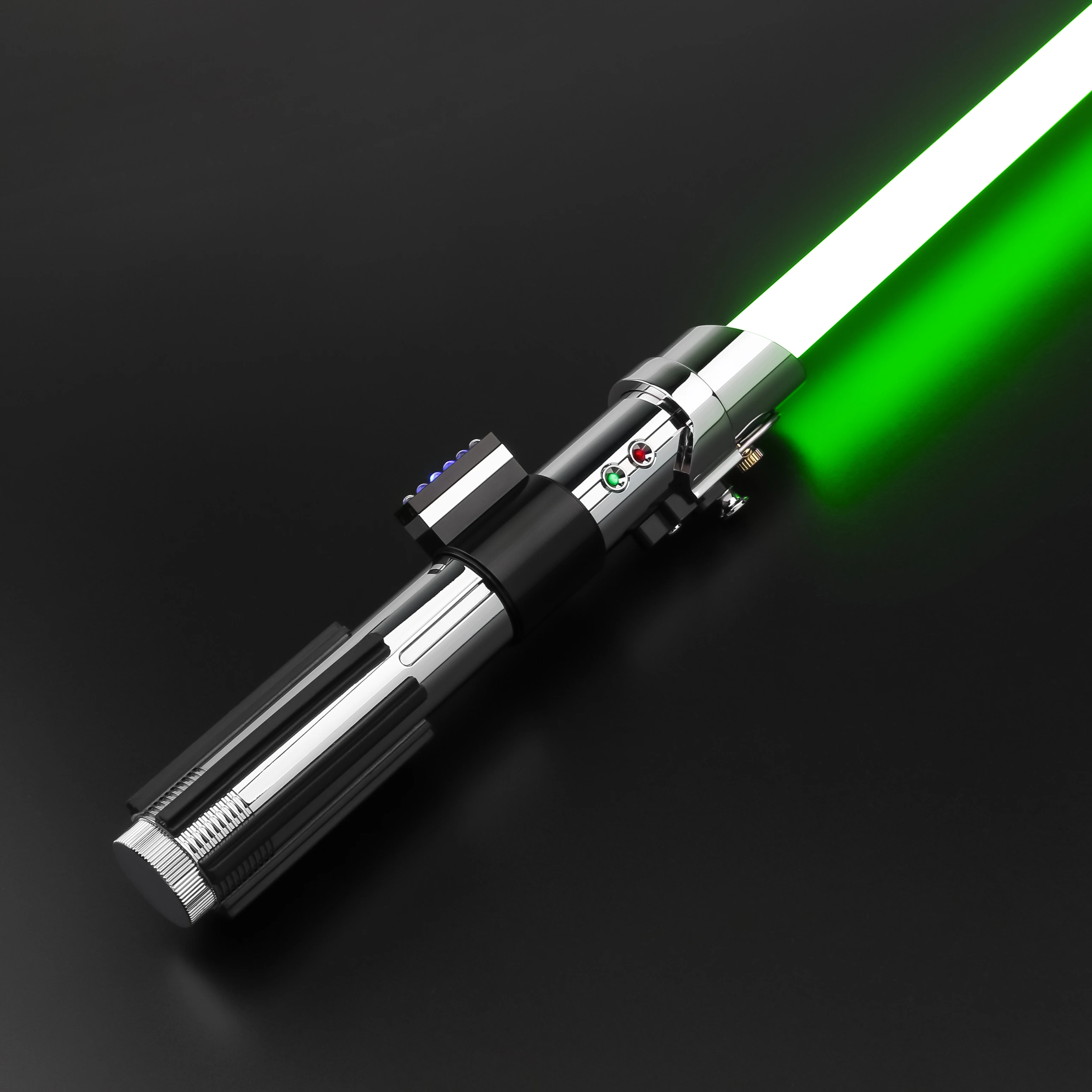 TXQSABER Replica Spada Laser Serie Anakin SDRGB Pixel, Spada Laser per Duelli Pesanti con Impugnatura in Metallo, FOC Blaster, Giocattolo per Cosplay