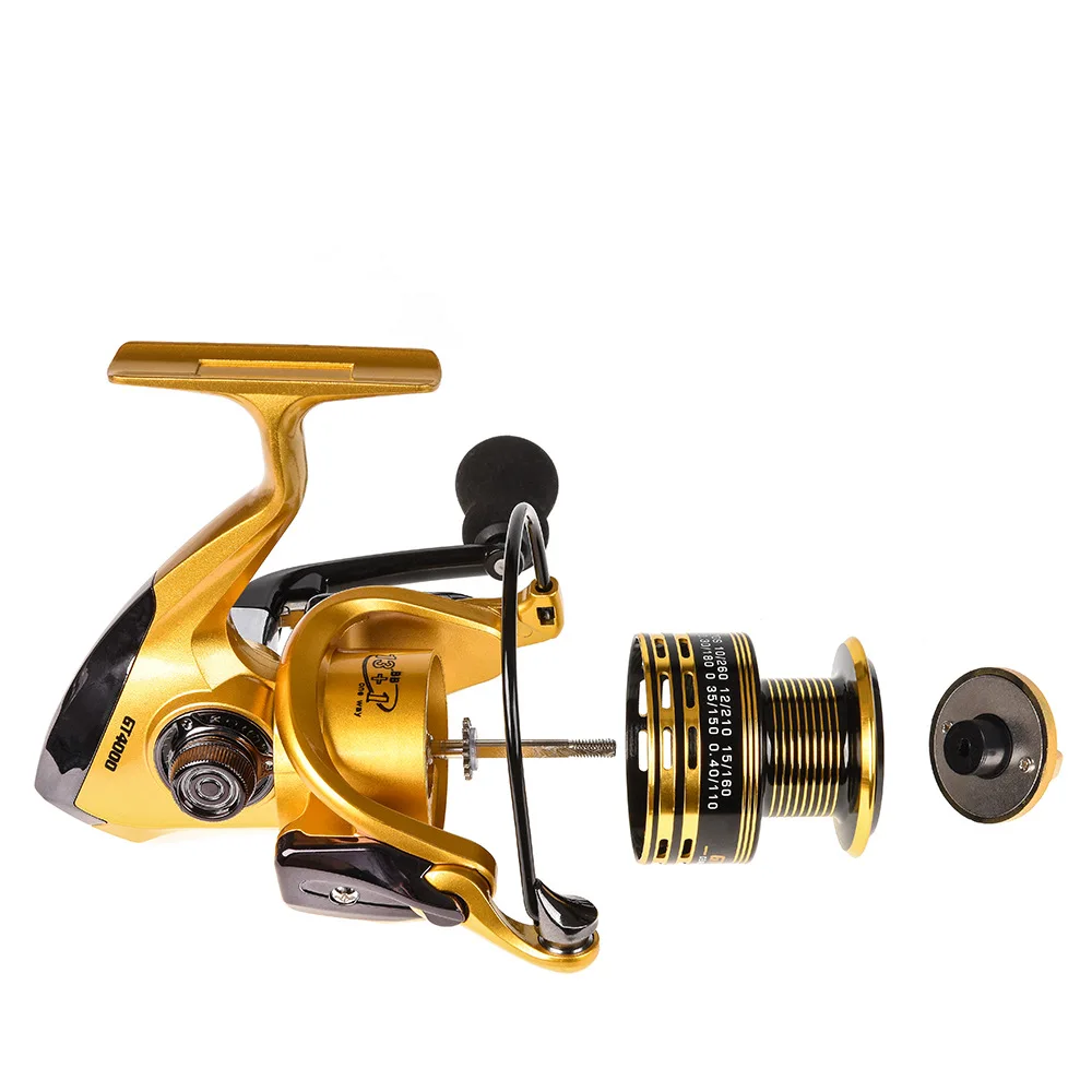 Imagem -05 - Molinete de Pesca Molinete 10007000series 13 Mais bb 5.5:1 Relação Engrenagem Cor do Ouro Roda Fiação Carretel Baitcaster Carpa Pesca 2023 Mais Novo