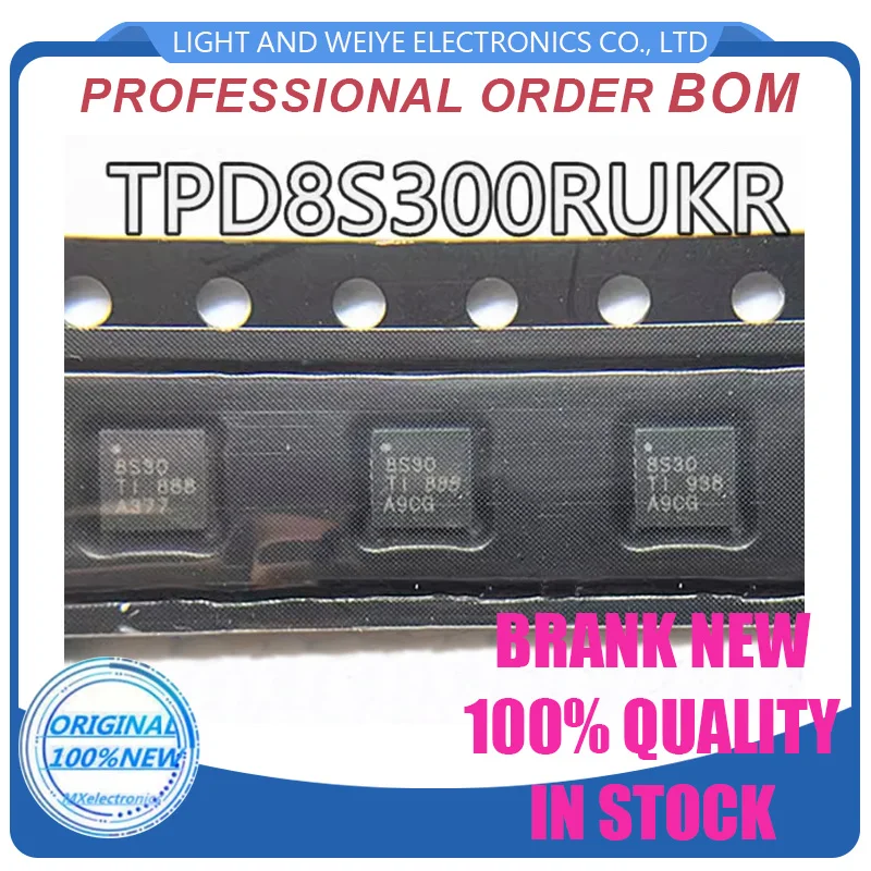 (5-10piece)100% New TPD8S300RUKR TPD8S300 8S30 QFN-20 Chipset