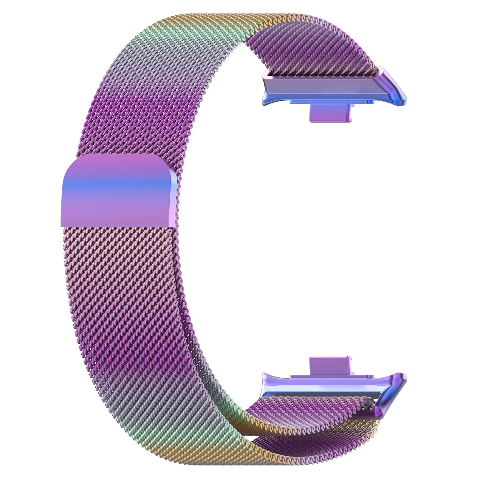 레드미 워치 4 용 스테인레스 스틸 스트랩, 밀라노 루프 마그네틱 팔찌, 샤오미 미 밴드 8 프로 손목 밴드