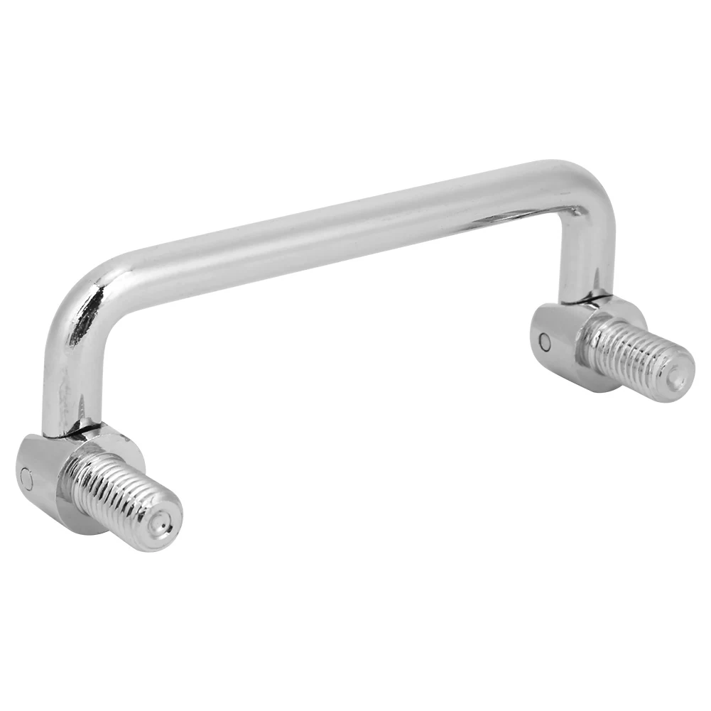 100mm / 3.9in Door Pulls Cabinet Furniture Handle Hardware Parts Metal Iron + 304 Stainless Steel Silver