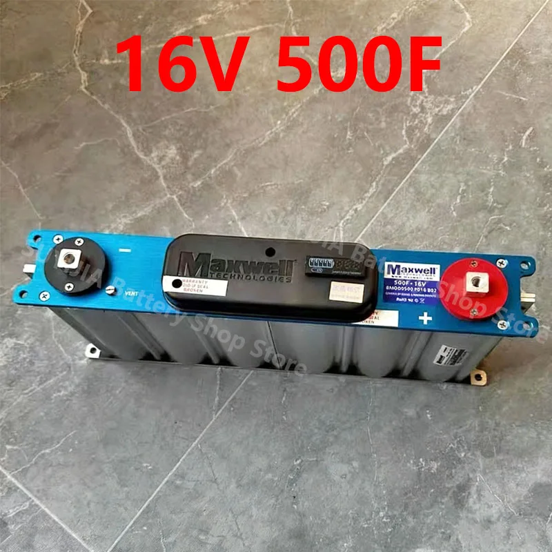 16V 500F Super Farad Capacitor Car Audio Power Capacitor for Car Stereo Subwoofer Battery Stabilizer Voltage Rectifier
