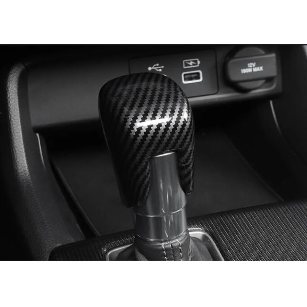 For Honda Civic 11th Gen 2022 2023 2024 Center Console Gear Shift Knob Cover Car Styling Accessories Decoration Interior Stick