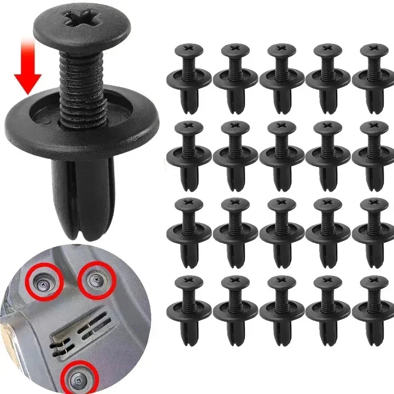 Universal GM Car Plastic Retainer Clips Auto Fastener Rivet For Door Trim Panel Fender Trunk Interior Expansion Fixing Clips