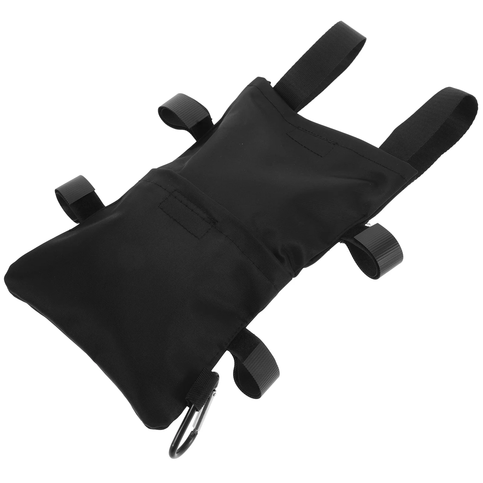 

Сумка-костыль для подмышек, черная регулируемая портативная сумка для хранения милиц, органайзер с ремнями, аксессуар для помощи при ходьбе, здравоохранение