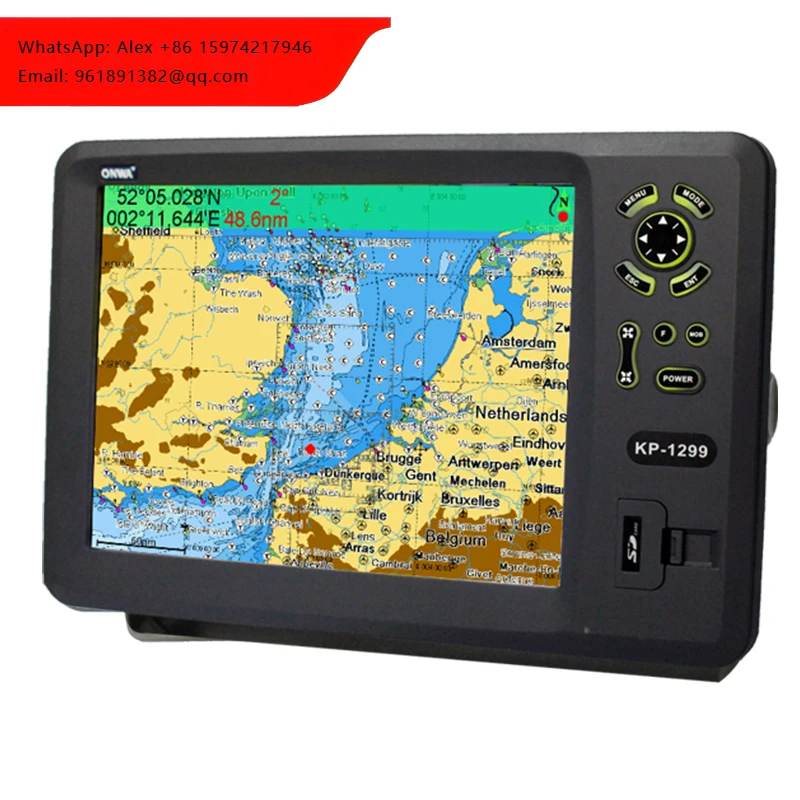 

Картплоттер ONWA KP-1299 с 12,1-дюймовым цветным ЖК-дисплеем и GPS для судовладельцев