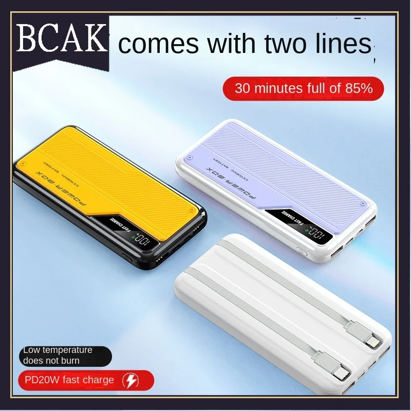 

10000 мАч, 20000 мАч, супер быстрая зарядка, 120 Вт, мини-тонкий компактный портативный внешний аккумулятор, быстрая зарядка, мобильные телефоны BCAK для Iphone