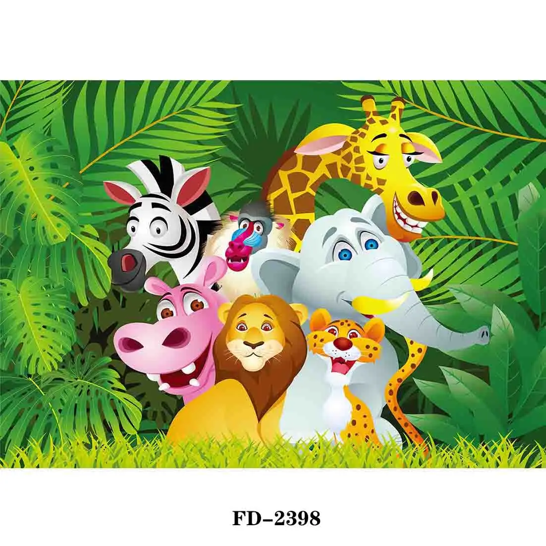 Cartoons Children Birthday Photography Backdrops Newborn Baby Portrait Photo Background Studio Photocalls Props   21519 HT-13