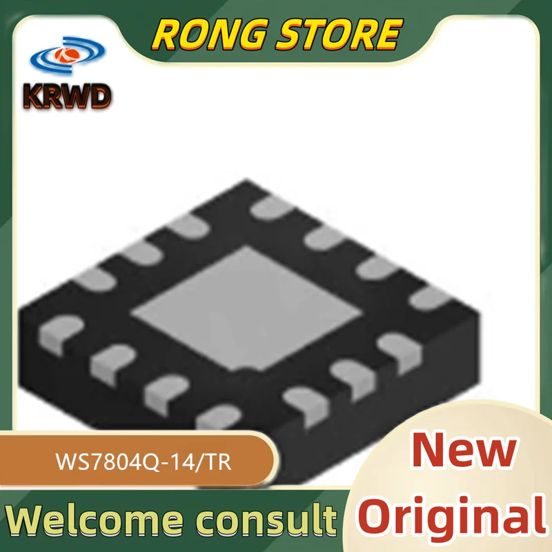 50PCS Neue original WS7804Q-14/TR WS7804Q-14 WS7804Q QFN-14