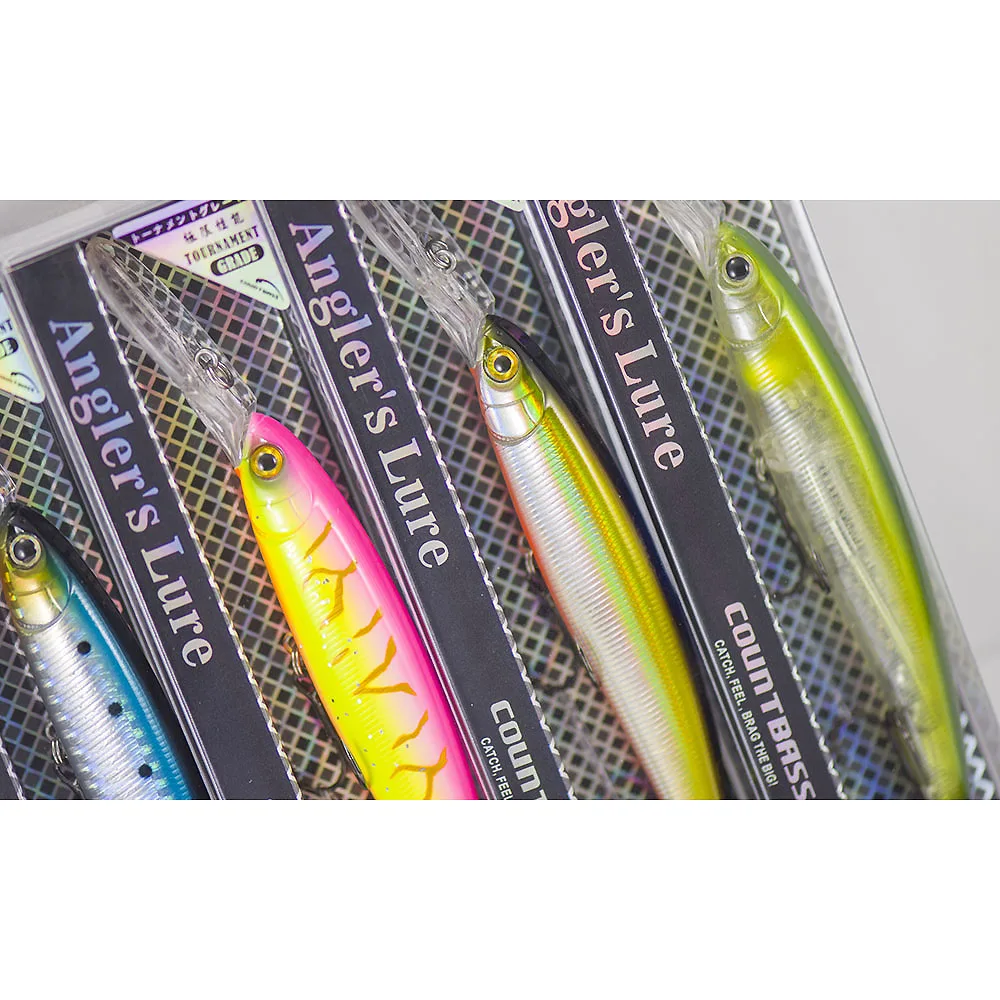 Countbass Floating Deep Diving Minnow 110mm 4-1/3" 14.5g 1/2 oz. Dive 3m Hardbaits Fishing Leurres Wobbler Lures