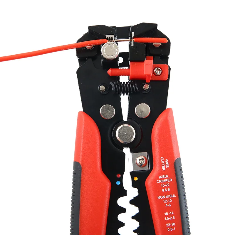 

Professional Electrician Wire Tool Cable Wire Stripper Cutter Crimper Automatic Multifunctional Crimping Stripping Plier Tools